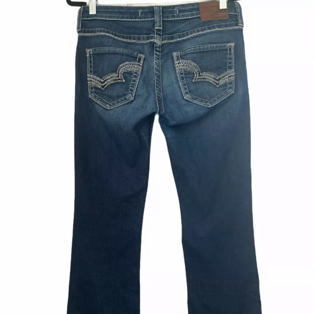 Big Star Jeans Women’s 28R Remy Bootcut Low Rise Thick Stick Stretch Med Wash